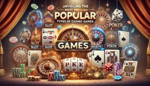 Unveiling the Most Popular Types of Casino Games